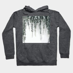 Eucalyptus Leaves and Branches Hoodie